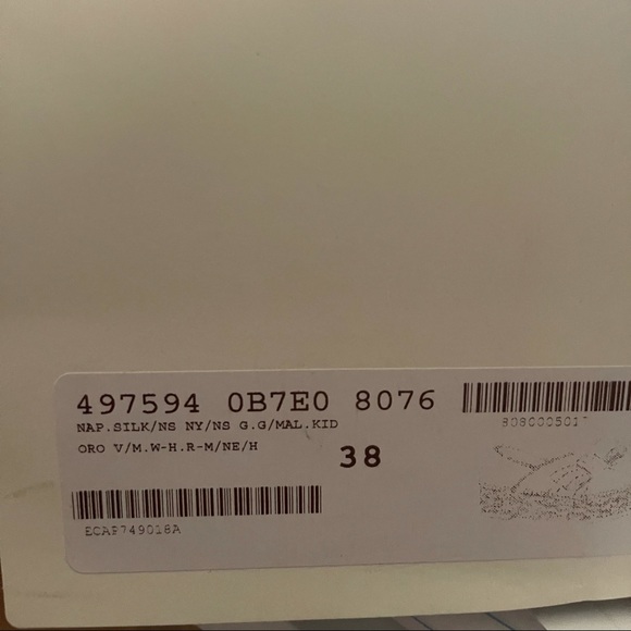 NIB Gucci Espadrilles - Picture 4 of 5